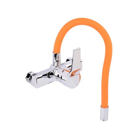 KITCHEN FAUCET ORANGE FLEXIBLE SPOUT