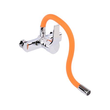KITCHEN FAUCET ORANGE FLEXIBLE SPOUT