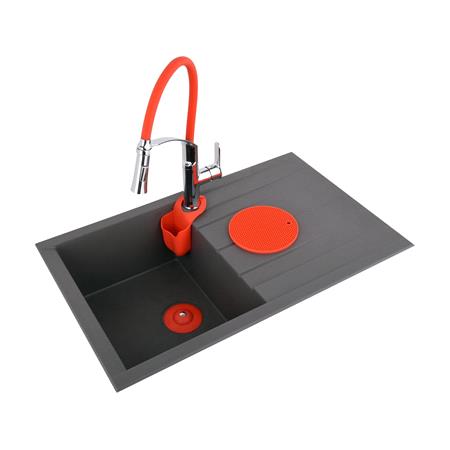 KITCHEN FAUCET FLEXIBLE 2 RED