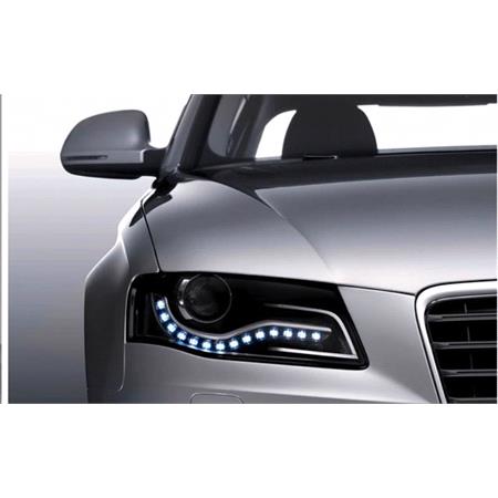 Right Headlamp (Halogen, Takes H7 / H7 Bulbs, Supplied With Motor) for Audi A4 Avant 2012 2015