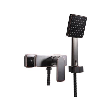 SINGLE LEVER SHOWER MIXER RETRO BLACK 3