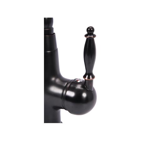 SINGLE LEVER SINK MIXER RETRO BLACK 1