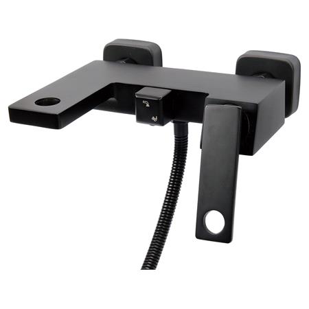 BATH MIXER NOIR 1 WITH SHOWER SET