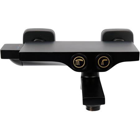 BATH MIXER NOIR 2 WITH SHOWER SET