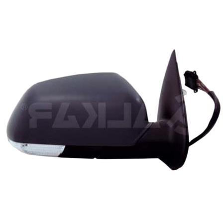 Right Wing Mirror (electric, heated, indicator & puddle lamp) for Skoda OCTAVIA Combi, 2004 2009