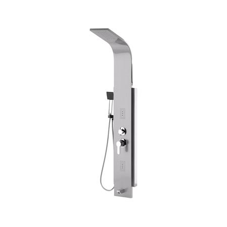 SHOWER PANEL STEELY 6 INOX