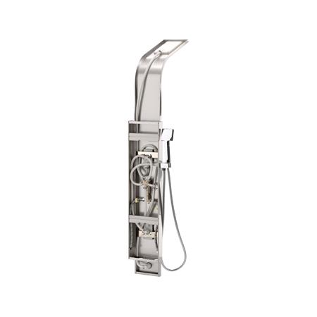 SHOWER PANEL STEELY 6 INOX
