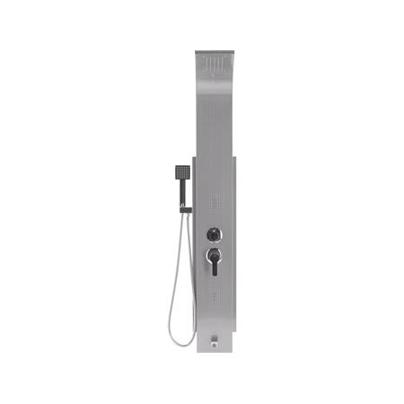 SHOWER PANEL STEELY 6 INOX