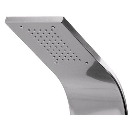 SHOWER PANEL STEELY 6 INOX