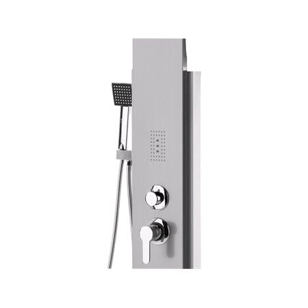 SHOWER PANEL STEELY 6 INOX
