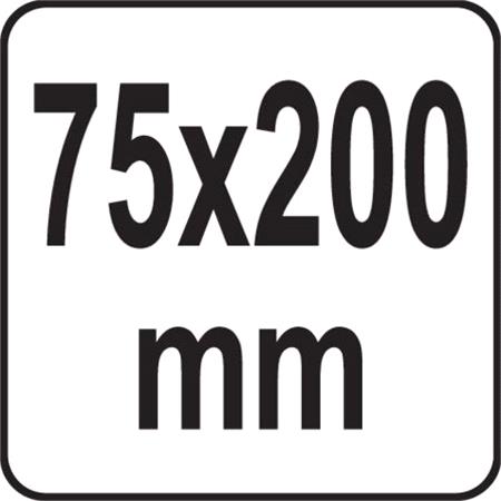 SCRAPER FOR CONCRETE FLOOR 75*200MM