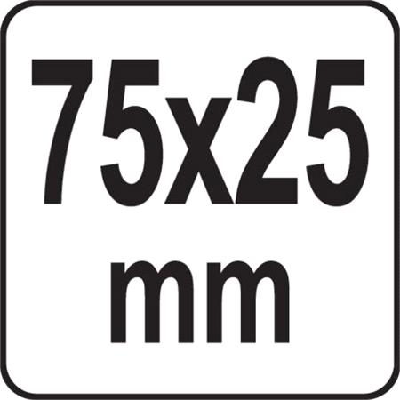 DIAMOND WHETSTONE 75X25 MM SET/3PCS