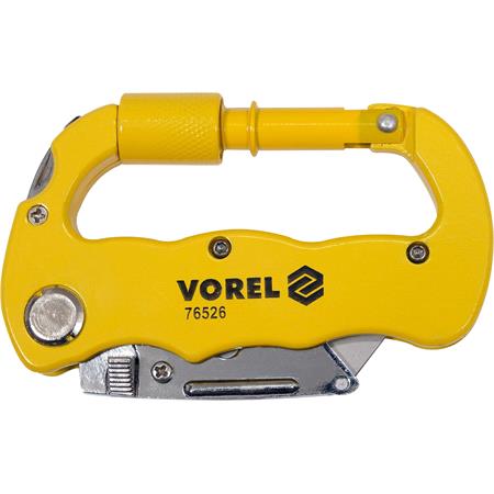 FOLDING UTILITY KNIFE, BLADE 61x33x0.5MM