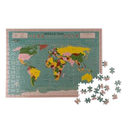 Map Of The World Puzzle   300 Pieces, 50 x 35cm