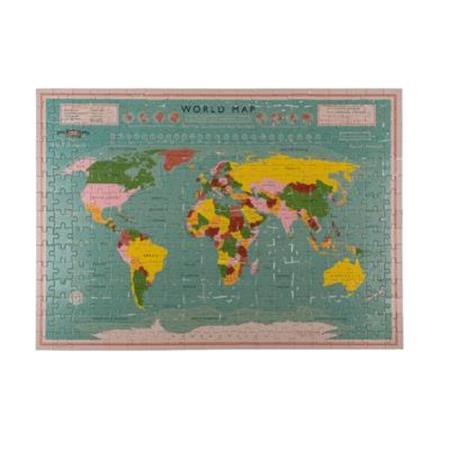 Map Of The World Puzzle   300 Pieces, 50 x 35cm