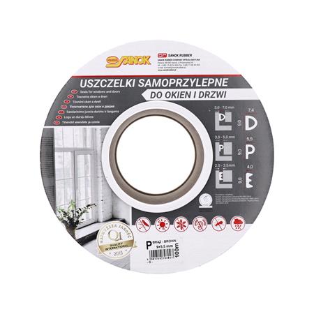 SEAL F.WINDOWS&DOORS EPDM T.P BROWN 100M