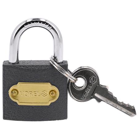 IRON PADLOCK 32MM   GREY