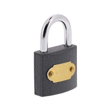 IRON PADLOCK 32MM   GREY