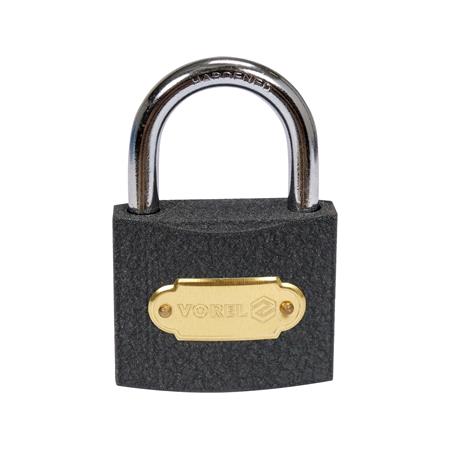 IRON PADLOCK 50MM   GREY