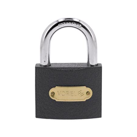 IRON PADLOCK 63MM   GREY