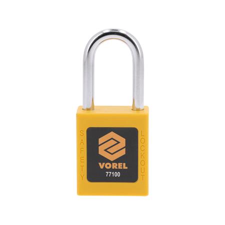 SAFETY PADLOCK WITH NYLON ISOLATED BODY