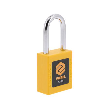 SAFETY PADLOCK WITH NYLON ISOLATED BODY