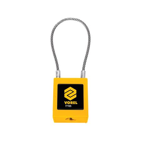SS WIRE SAFTEY PADLOCKS WITH NYLON ISOLA
