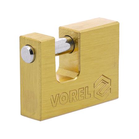 RECTANGULAR BRASS PADLOCK 50MM