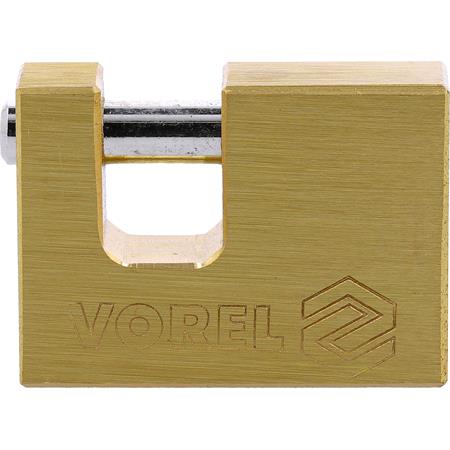 RECTANGULAR BRASS PADLOCK 50MM