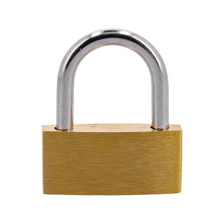 PLATED BRASS PADLOCK  40MM