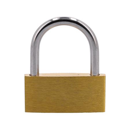 PLATED BRASS PADLOCK  50MM