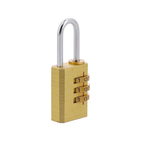 BRASS COMBINATION PADLOCK