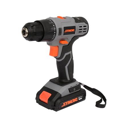 SET 20V :ANGLE GRINDER 125MM+DRILL 26NM
