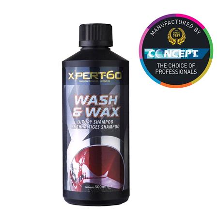 Concept Xpert 60 Luxurious Wash & Wax Shampoo 500ml