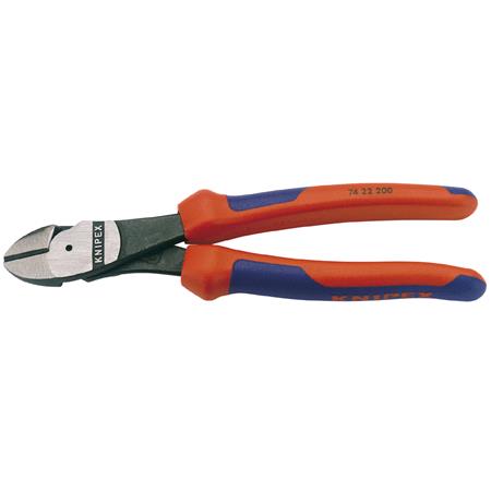 Knipex 78428 200mm High Leverage Diagonal Side Cutter with 12 Degree Head