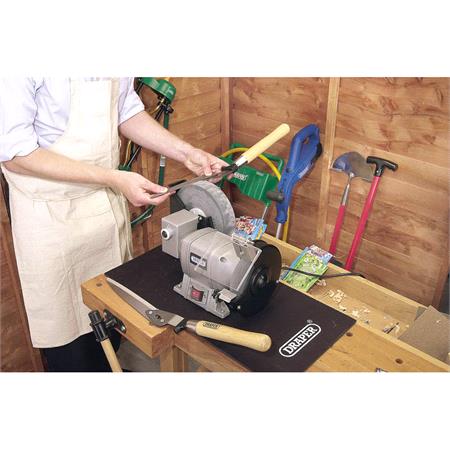 Draper 78456 Wet and Dry Bench Grinder (250W)