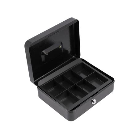 CASH BOX 250x200x90MM BLACK