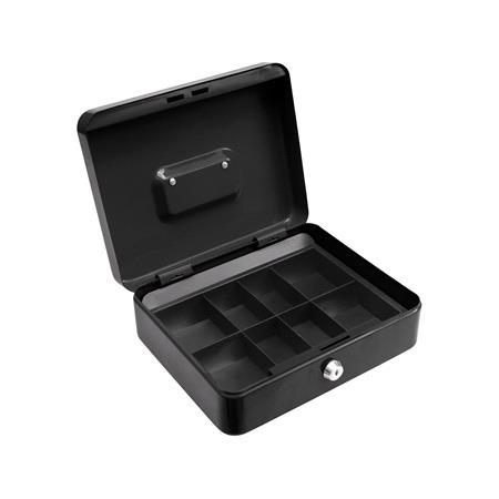 CASH BOX 250x200x90MM BLACK