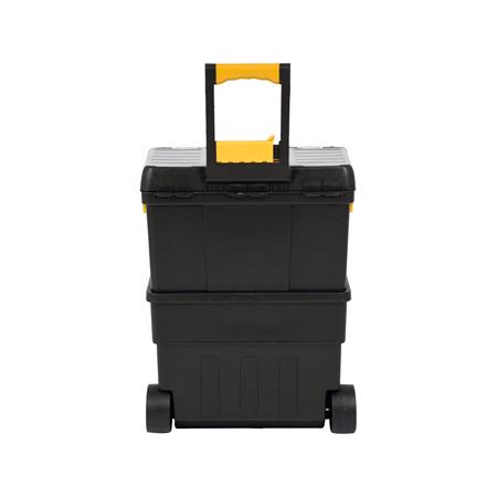 TROLLEY TOOL BOX W/ REMOVABLE ORGANIZER