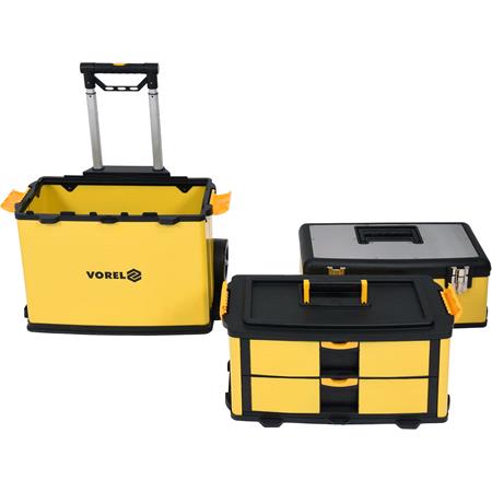 TROLLEY TOOL BOX 3 SEGMENTS