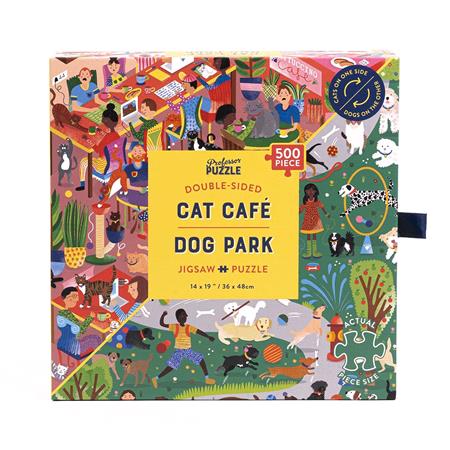 Professor Puzzle Cat Café & Dog Park Jigsaw
