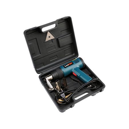 HOT AIR GUN W. ACCESSORIES 2000W /LUND/