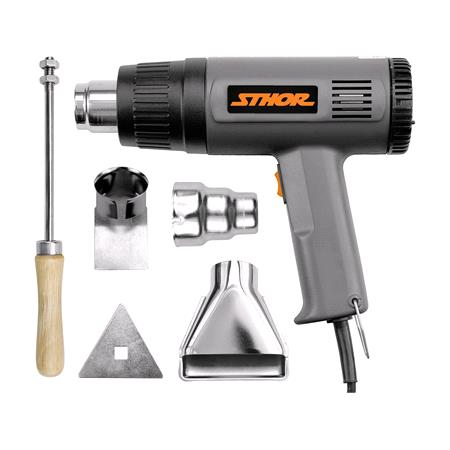 HOT AIR GUN 1500W W. ACCESSORIES /STHOR/
