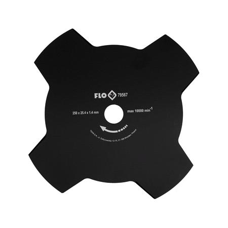 BRUSHCUTTER BLADE 4T 250MM / 25,4 MM