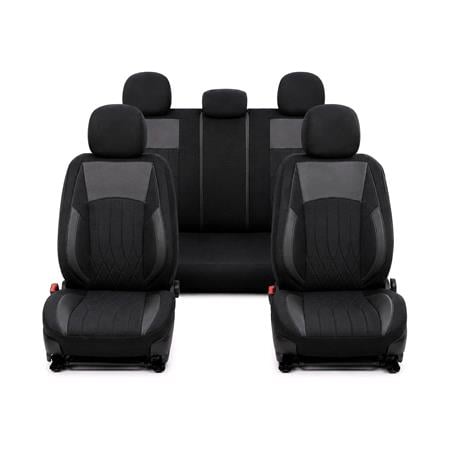 BARCELONA Style Seat Covers (Black) For Citroen C ZERO 2010 Onwards