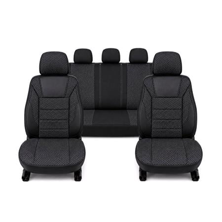 CLASSICO Style Seat Covers (Black) For Citroen C ZERO 2010 Onwards