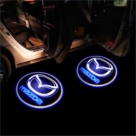Mazda Car Door LED Puddle Lights Set (x2)   Wireless