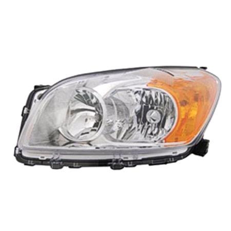 Left Headlamp (Takes H11/HB3 Bulbs, Supplied With Motor) for Toyota RAV 4 III 2009 2010