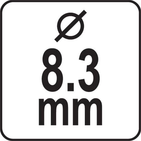 COUNTERSINK 8,3MM HEX