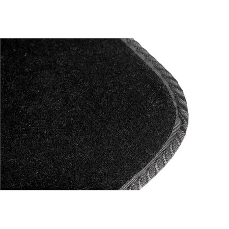Luxury Tailored Car Floor Mats in Black for Nissan Qashqai  2007 2014   5 Seater
